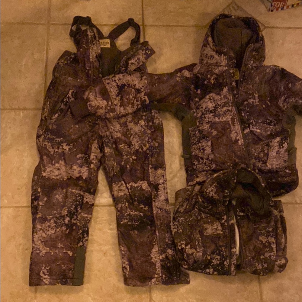 Red Head Winter Jacket, Hoodie and Pants Set